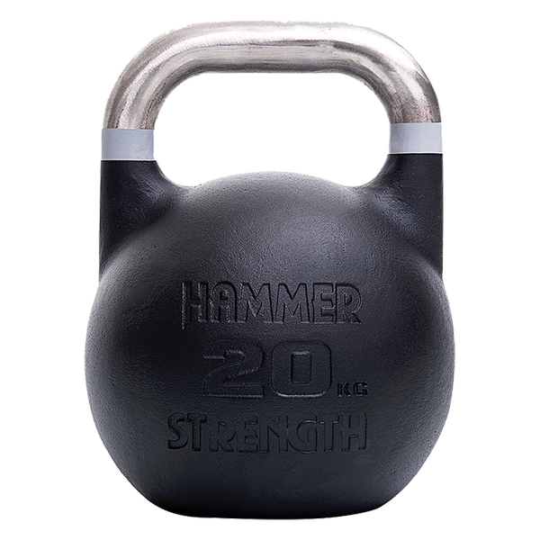 Life Fitness Kettlebell In Ghisa Con Manico Inox - 11,3 Kg (25 Lbs) - Design Premium Per Allenamento Funzionale