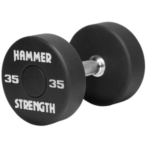 ROUND URETHANE DUMBBELLS